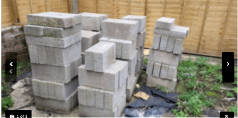 Concrete Blocks, £1.50 per block