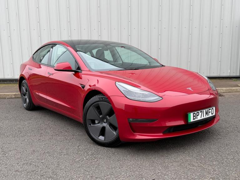 2022 TESLA MODEL 3 LONG RANGE AWD - 1 OWNER - TESLA WARRANTY -ULTRA RED! 