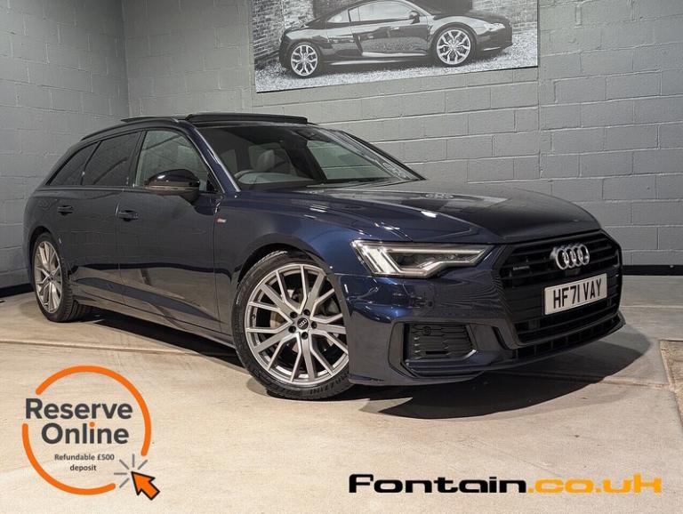 2021 Audi A6 Avant TDI Black Edition Estate Diesel Automatic