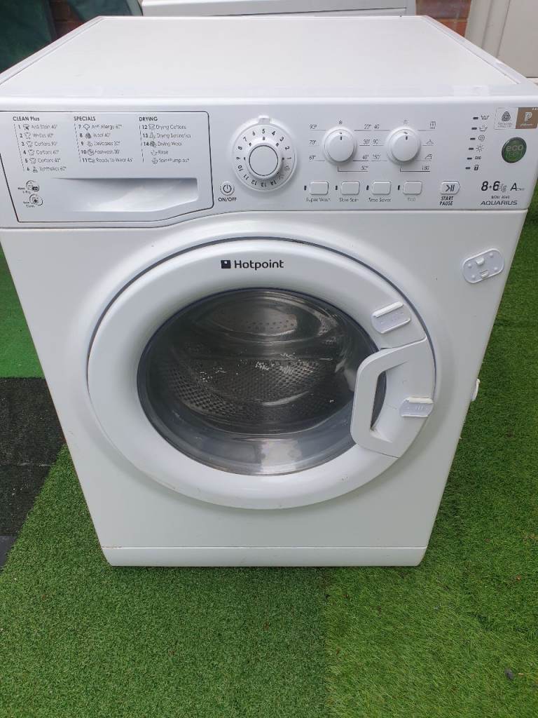 Hotpoint 8kg washer dryer machine, fully working 