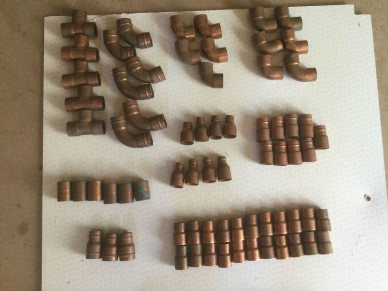 28mm Copper Pipe & Fittings