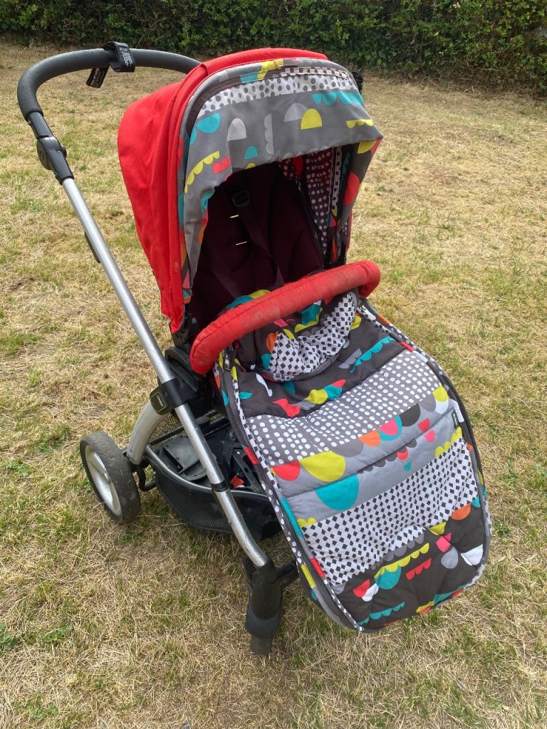 Mamas & Papas Sola2 Stroller – Multicoloured, Good Condition