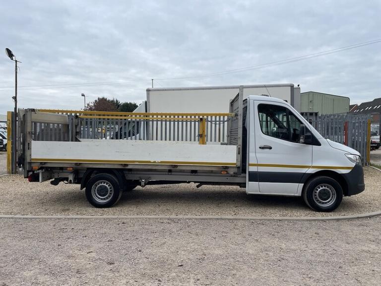 2022 Mercedes-Benz Sprinter 315 2.0 CDI Progressive L3 LWB 14ft DROPSIDE TAIL LIFT - WHITE Dropsi...
