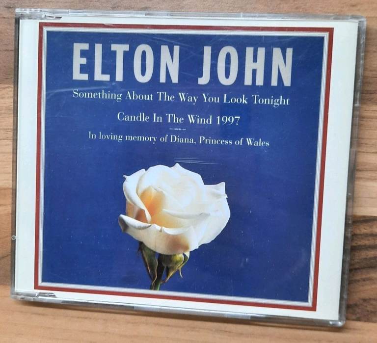 Elton John Candle in the Wind 1997, 3-Track CD Single, Princess Diana Tribute