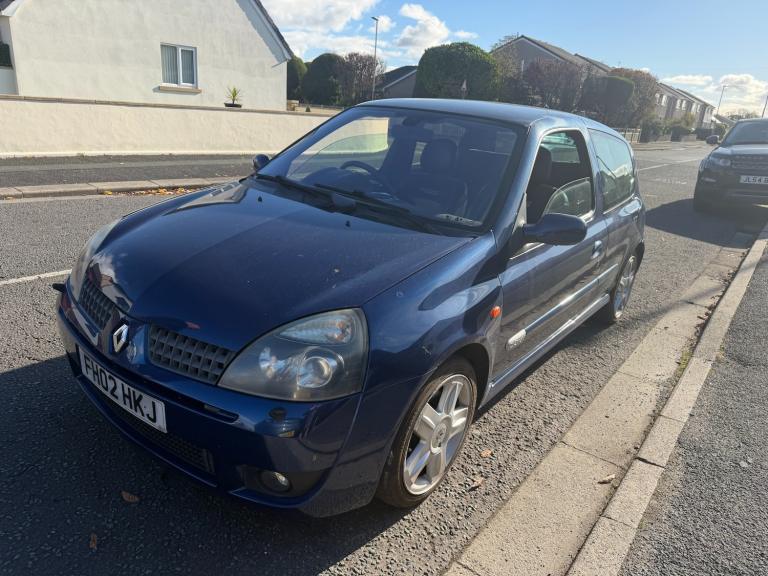 2002 Renault Clio 2.0 16V Renaultsport 172 3dr HATCHBACK Petrol Manual