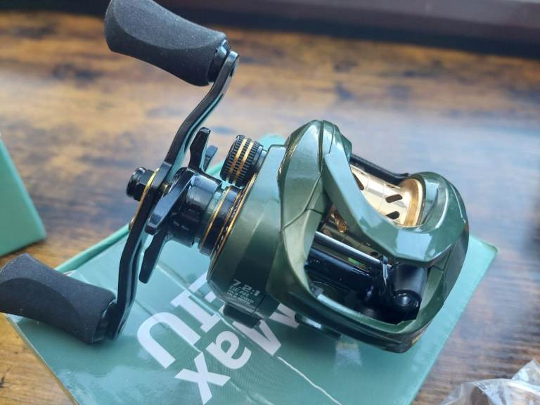 image for Baitcasting fishing reel, brand new In box - 2 available