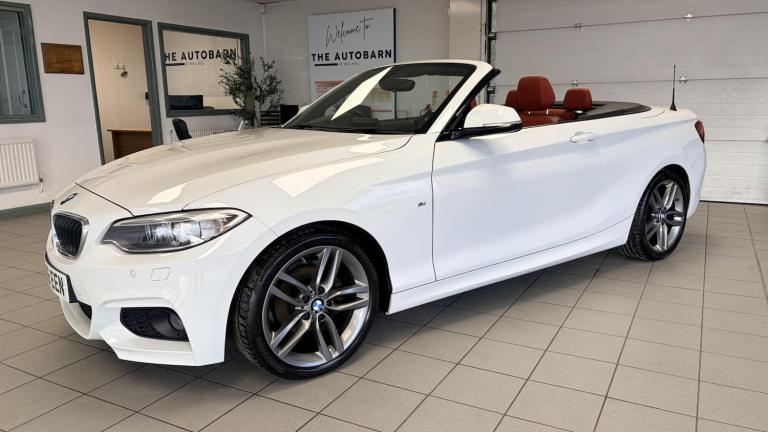 2017 BMW 2 Series 218i M Sport 2dr [Nav] CONVERTIBLE PETROL Manual