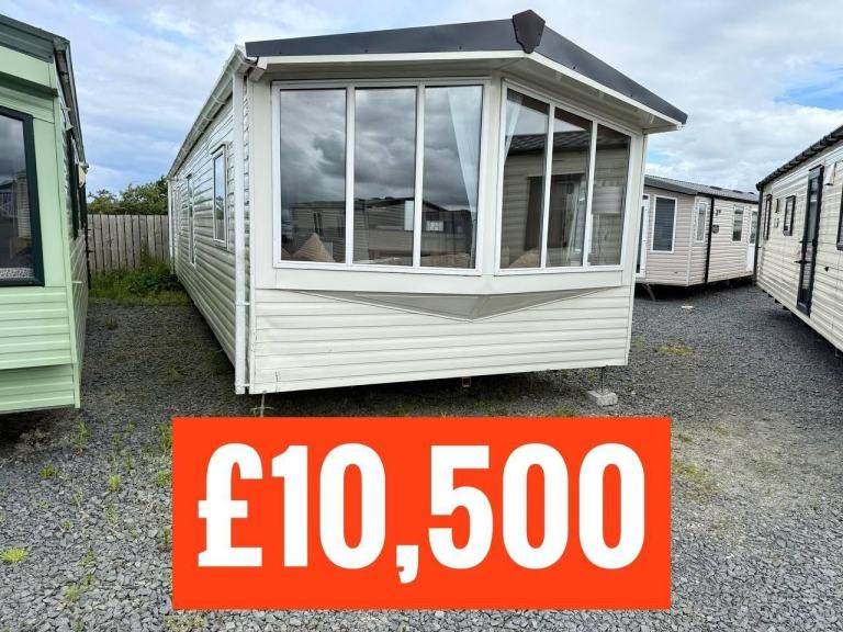 OFF SITE static caravan Scotland double glazed & central heated 2 bed ABI Elan