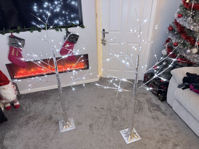LED Outdoor Trees x2
