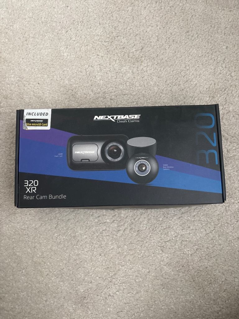 Next Base 320XR -Dash Cam front & rear