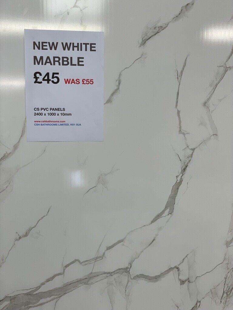 PVC Cladding 10mm, tongue & groove,Trims, adhesives, CSH BATHROOMS LTD