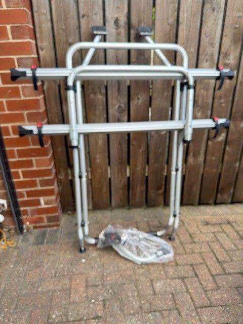 New bike rack for two bikes for VW T5 with tailgate