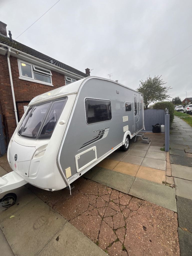 2009 swift conqueror 4 berth caravan 