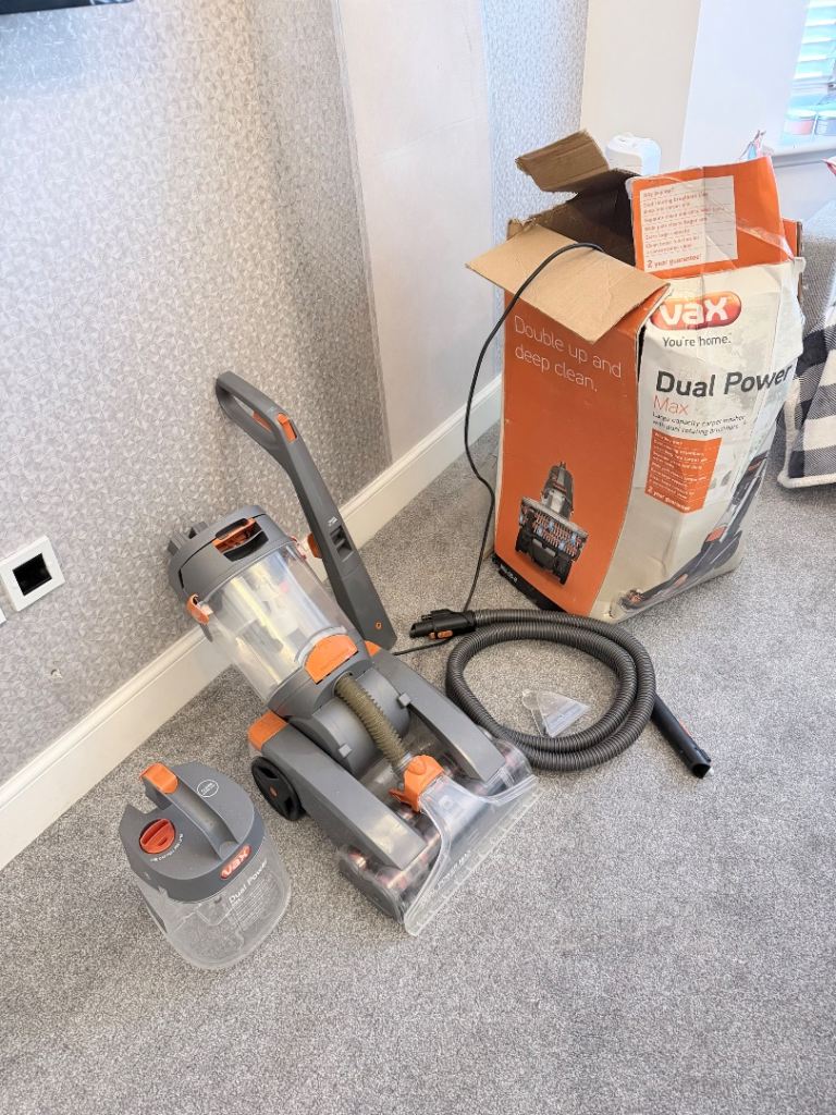 Vax Dual Power Max Carpet Cleaner – Good Condition