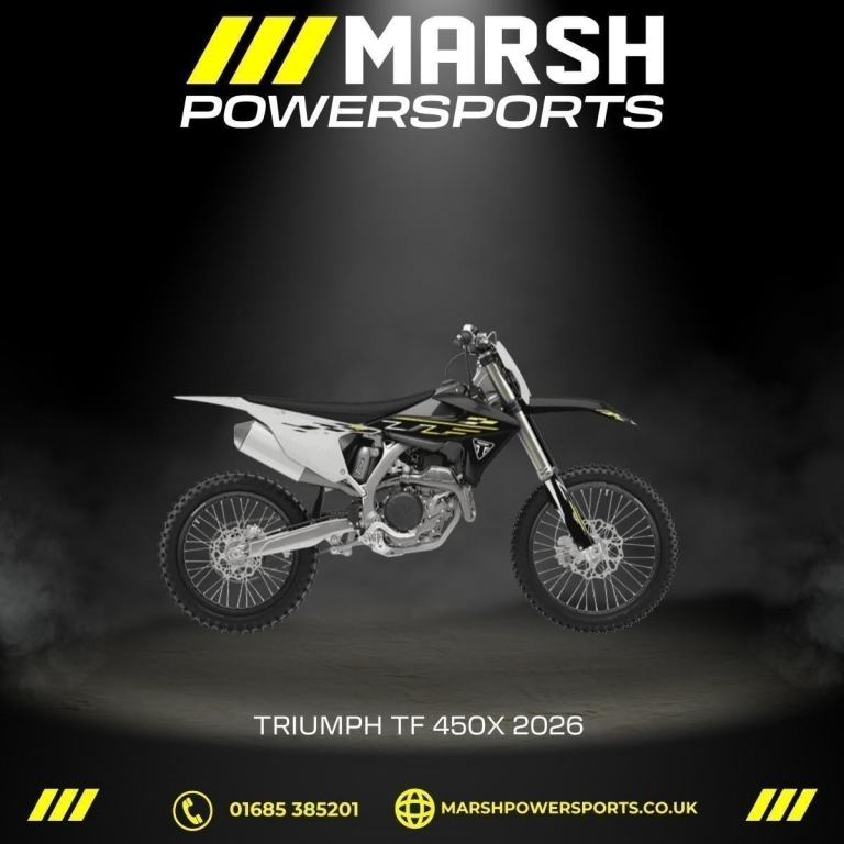 Triumph TF 450-X 2026 - Triumph Dealer - NOW 1,500 OFF!