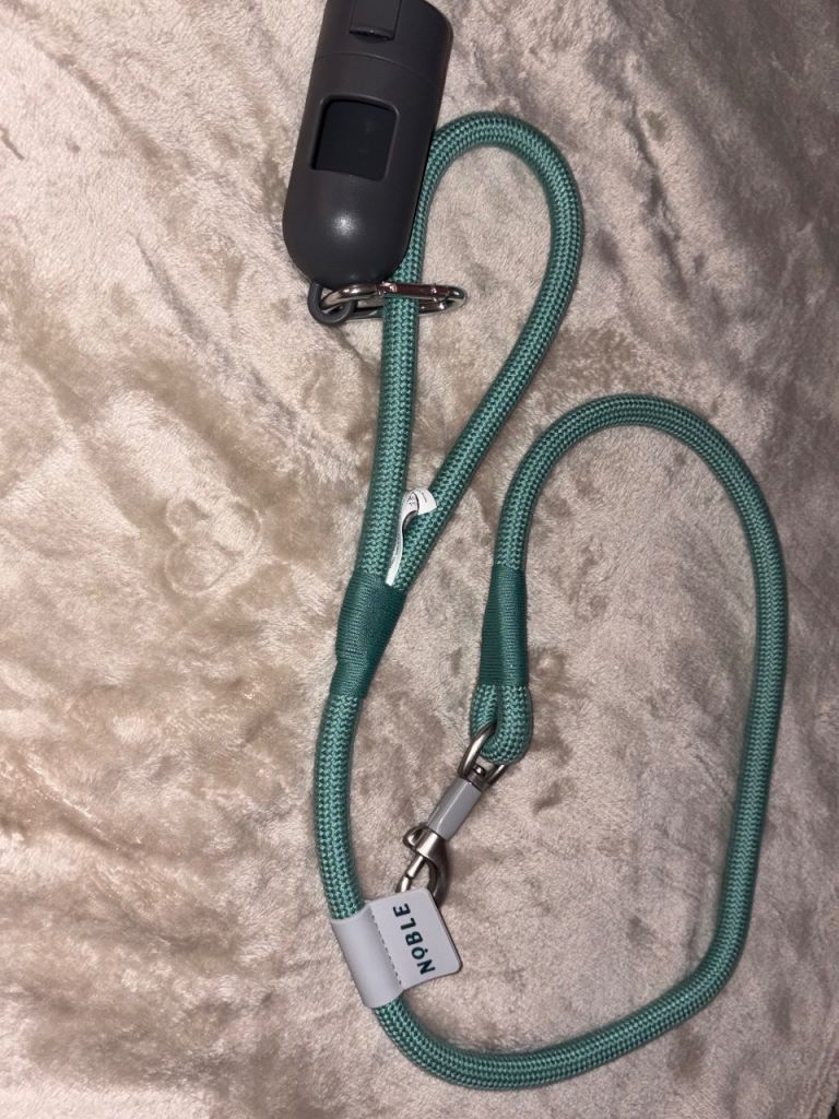Noble Dog Lead with Poop Bag Dispenser
