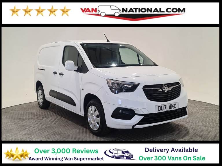 2021 Vauxhall Combo 1.5 TURBO D 2300 SPORTIVE L2 H1 100 BHP LWB Panel Van Diesel Manual
