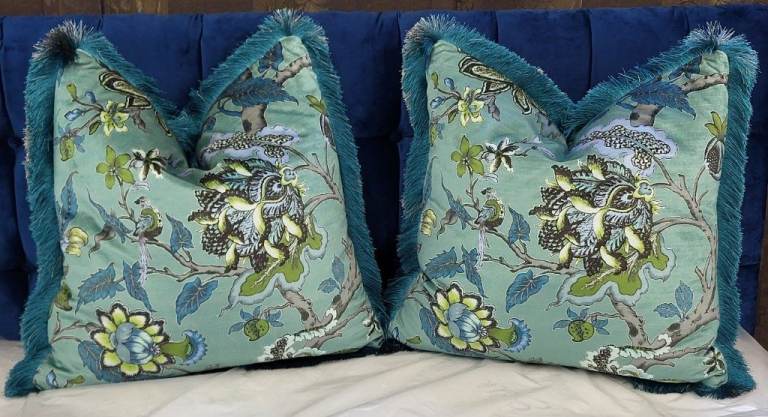 Selection Of Ex-Display Voyage Maison Cushions For Sale