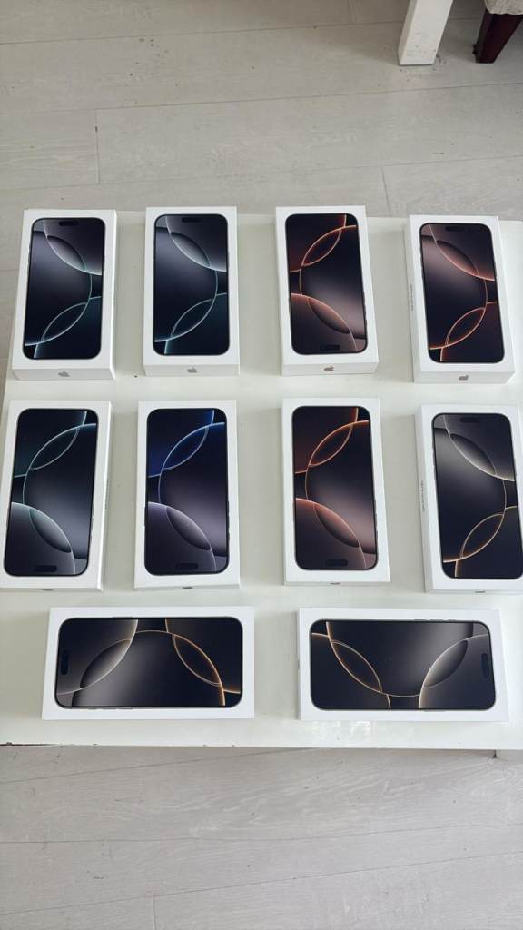 iPhone 16 pro 128gb £540 256gb £580 unlocked with warranty