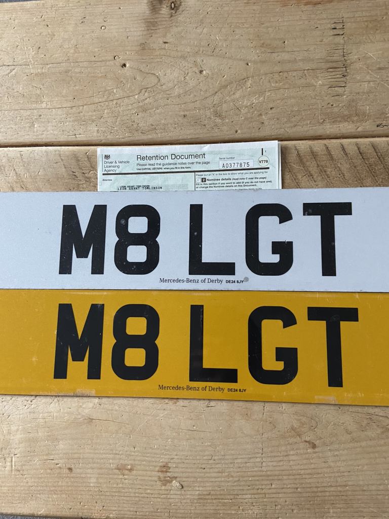 Cherished Registration Number.