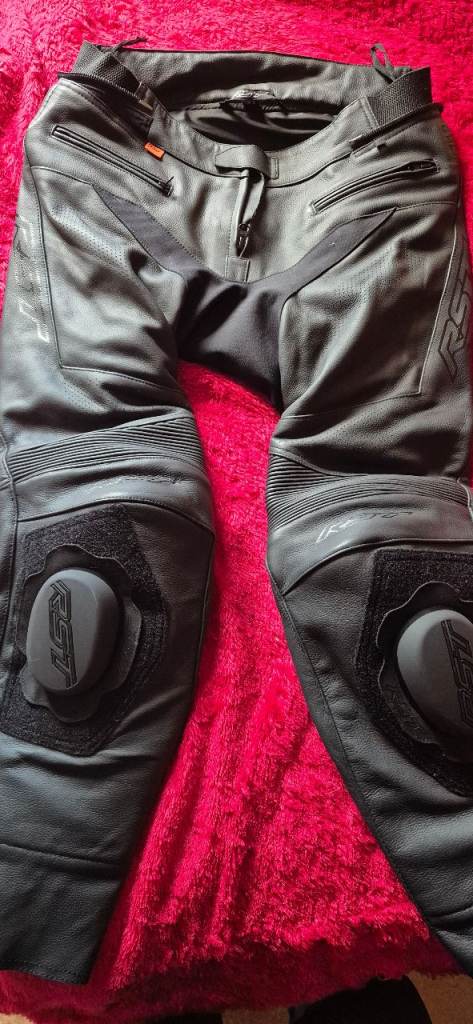 Rst leather trousers