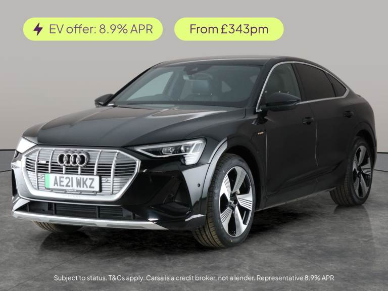 2021 Audi e-tron 55 S line Sportback 5dr Electric Auto quattro 95kWh (408 ps) - CARPLAY - LE Suv ...