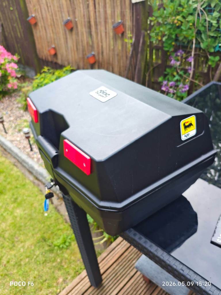 Motorcycle top box