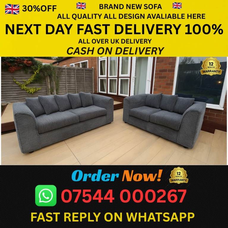 Stylish Living Room Sofas Now Available – Limited UK Offer