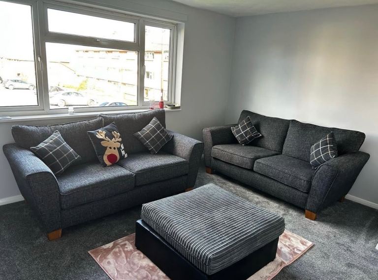 SCS 2x 2 seater sofas