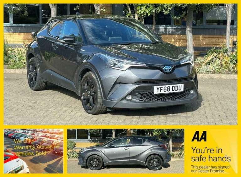 2018 Toyota C-HR 1.8 VVT-h Dynamic CVT Euro 6 (s/s) 5dr HATCHBACK Hybrid Automatic