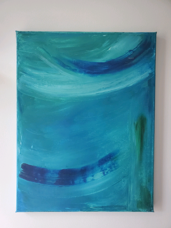 Oil painting modern art, direct from artist