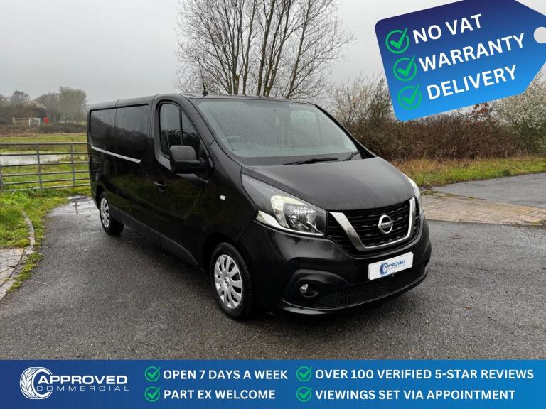 2021 Nissan NV300 (71) NO VAT TO PAY! LWB ACENTA 2.0 DCI 120 EURO 6 ULEZ TRAFIC VIVARO TALENT PAN...