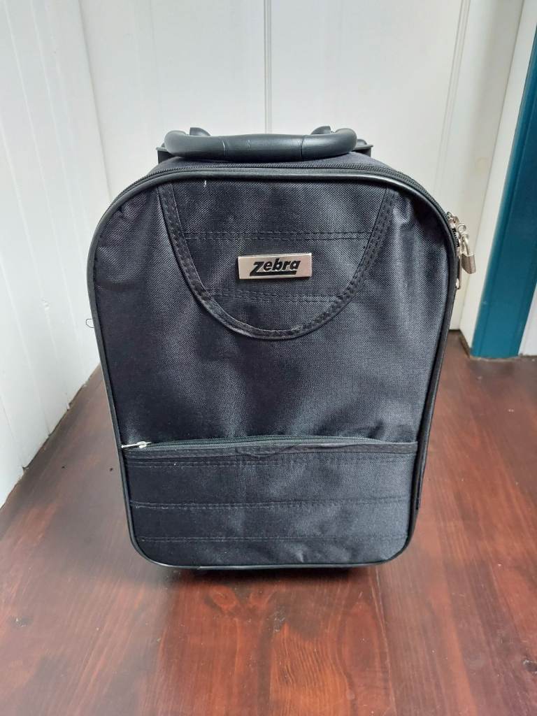 Child's small wheeled bag, black