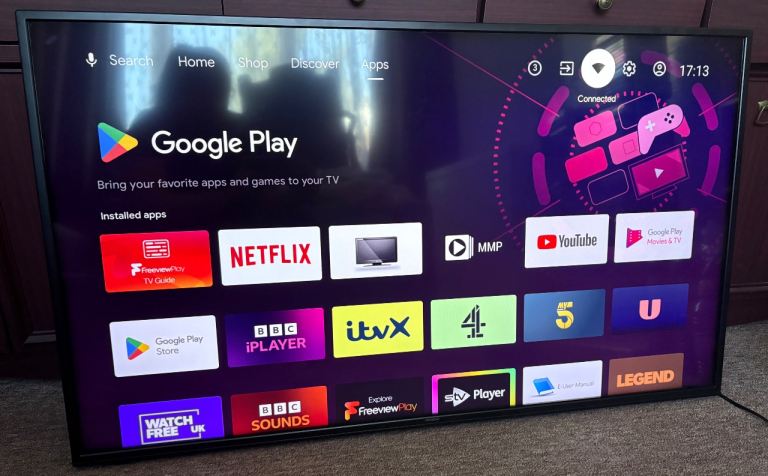 50” Android Hitachi 4K smart tv