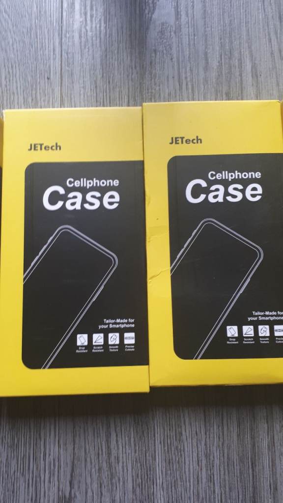 JETech Cellphone Case - New, Black