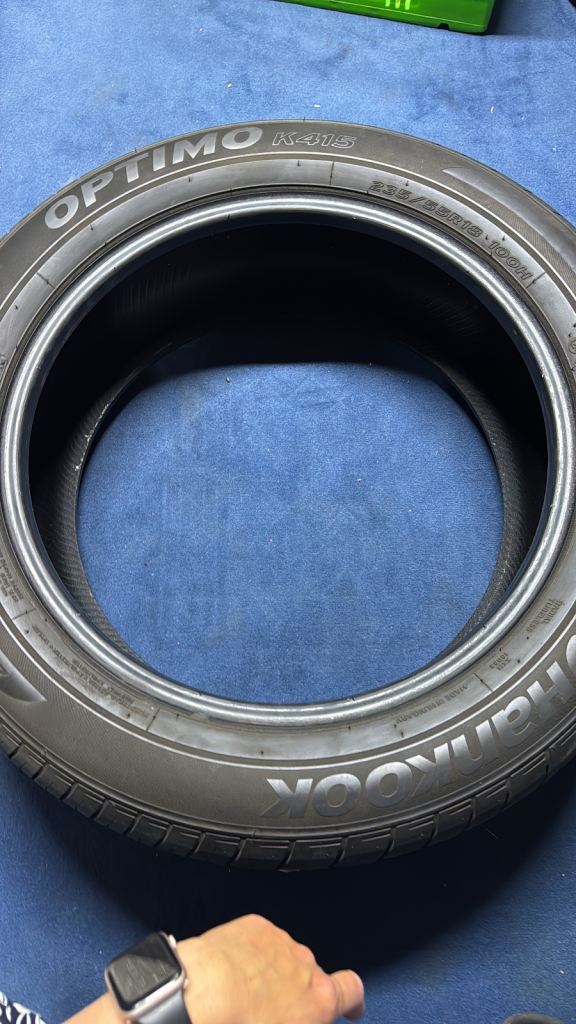 HANKOOK OPTIMO K415 235/55R18 100H 235 55 18 Used Tyre