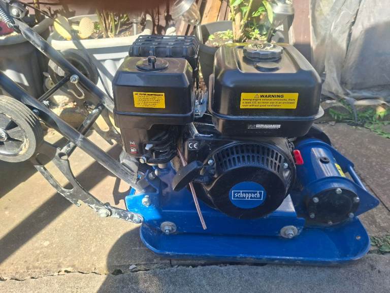 Scheppach HP1100S compactor plate 2020