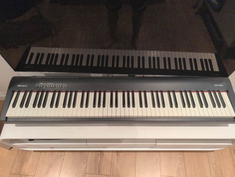 Roland FP-30 Digital Piano – Black, Great Condition