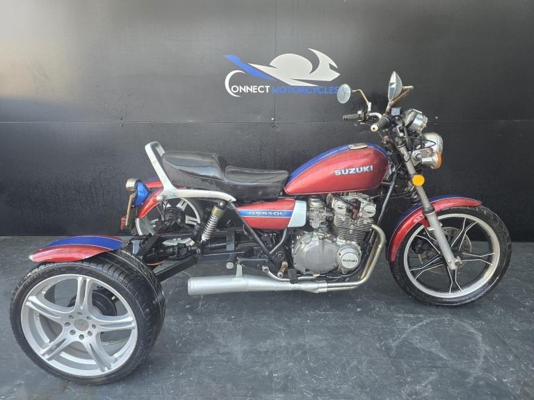 SUZUKI GS 650 TRIKE 1982 RESTORATION PROJECT HPI CLEAR
