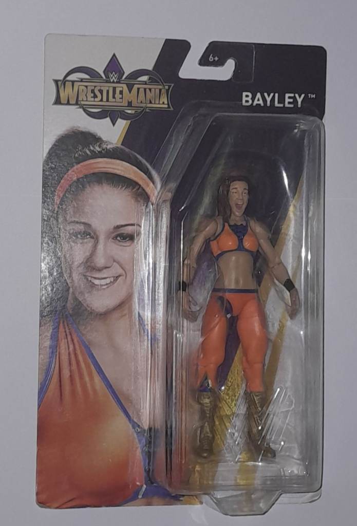 Bayley WWE Wrestle Mania Action Figure – [New / Sealed / Common]