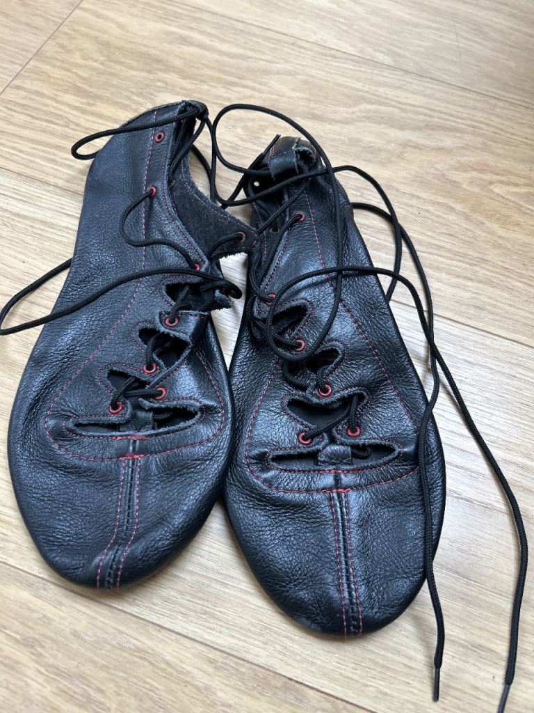 Highland dancing shoes