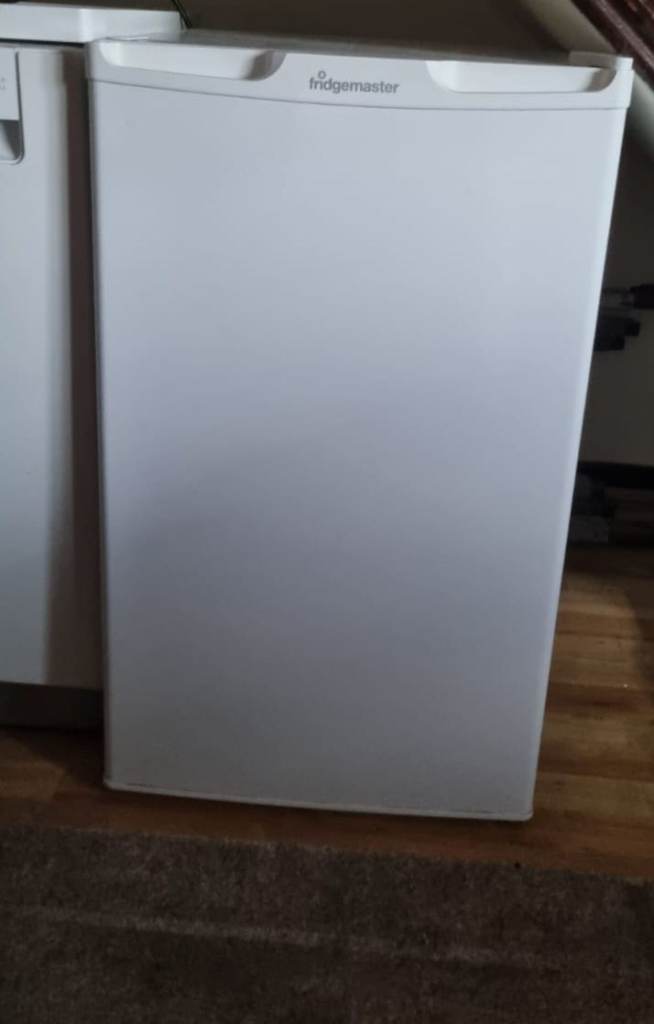 White undercounter freezer