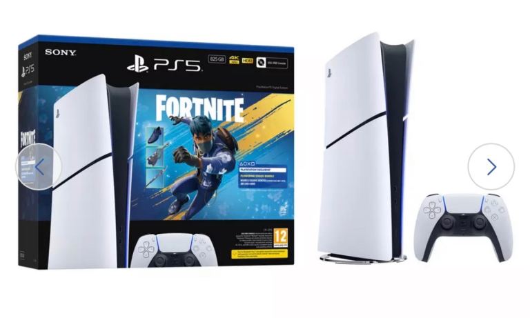 Playstation 5 (PS5) - Digital console (Fortnite Flowering Chaos bundle)