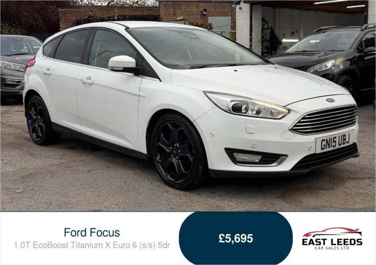 2015 Ford Focus 1.0T EcoBoost Titanium X Euro 6 (s/s) 5dr Hatchback Petrol Manual