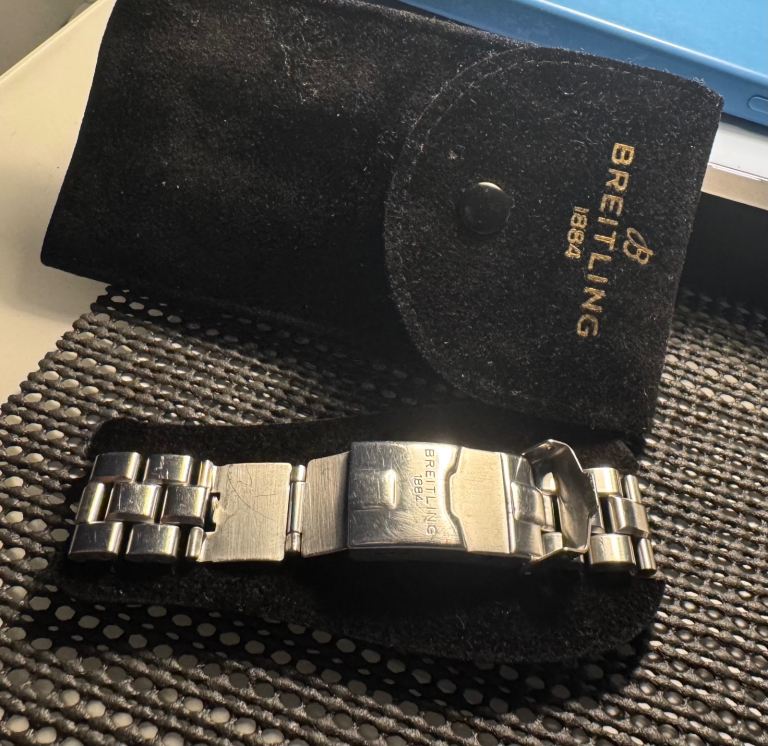 GENUINE BREITLING Stainless steel bracelet