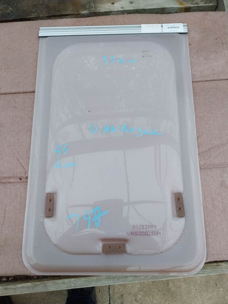 Vanroyce caravan bathroom window 