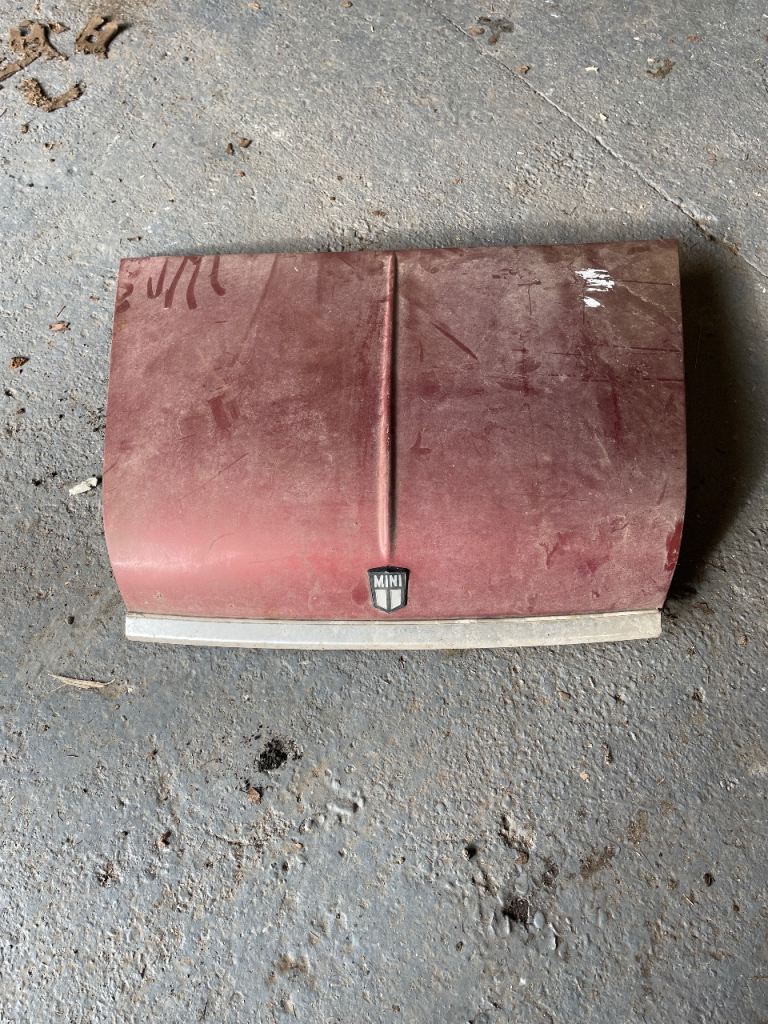 Mini classic bonnet