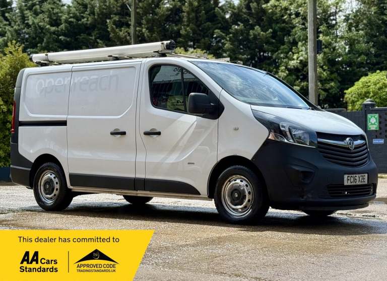 2016 Vauxhall Vivaro 1.6 CDTi 2900 ecoFLEX L1 H1 Euro 5 (s/s) 5dr Diesel