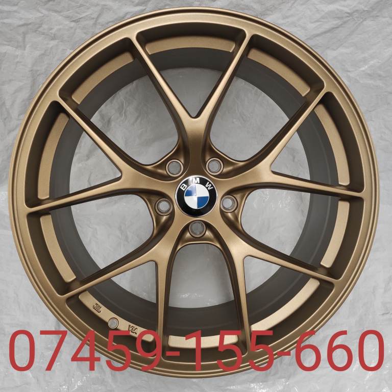 4X NEW ALLOY WHEELS (19" INCH ALLOYS) BRONZE GOLD BMW 4 5 6 SERIES F32 F33 F36 M4 F10 F11 X3 X4