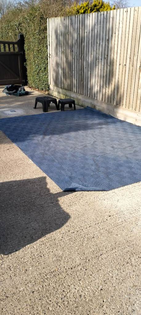 Ground sheet breathable 